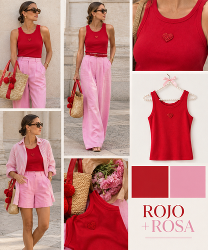 Thank Top ME ❤️ Red