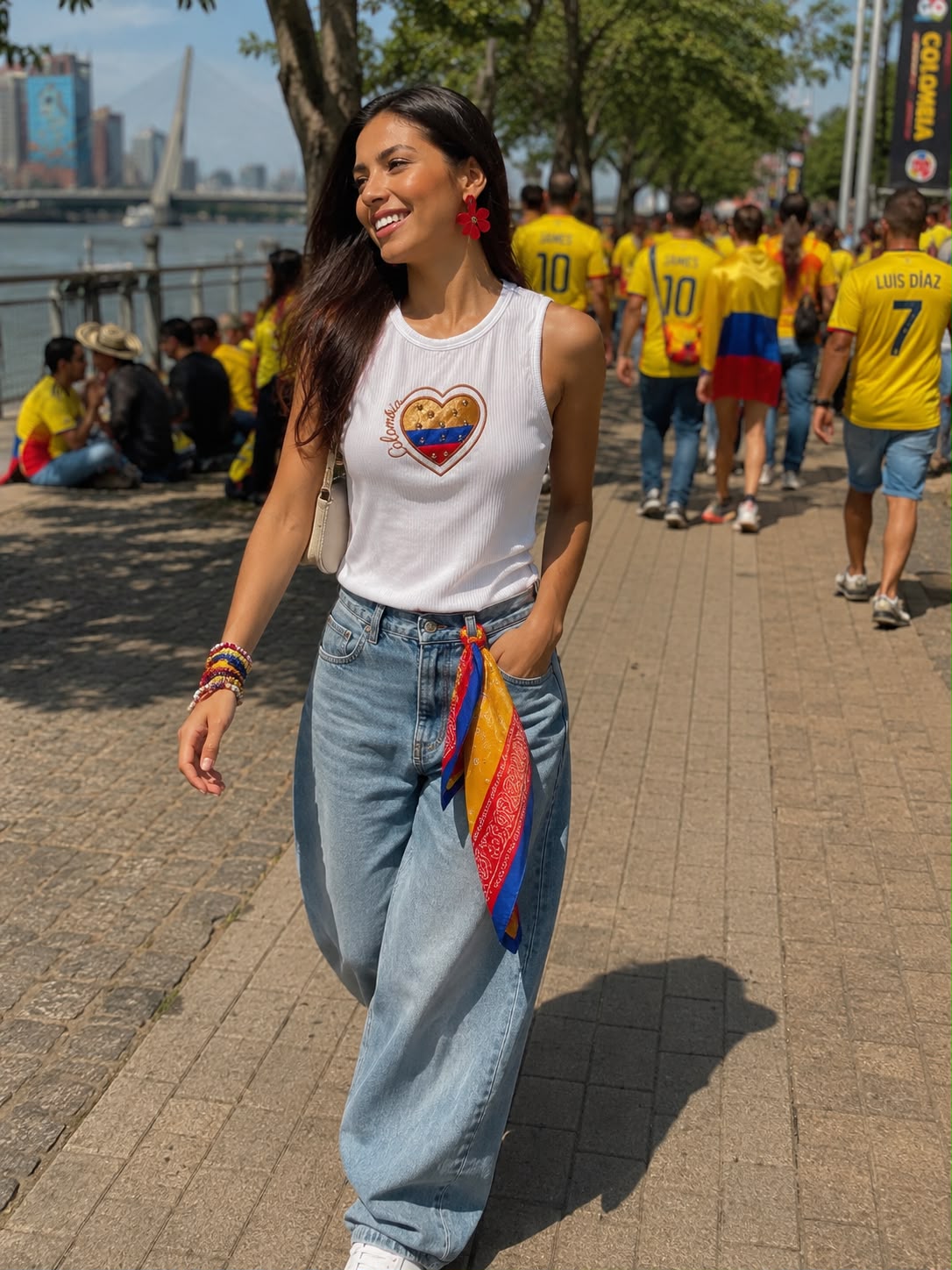 Tank top amor por Colombia
