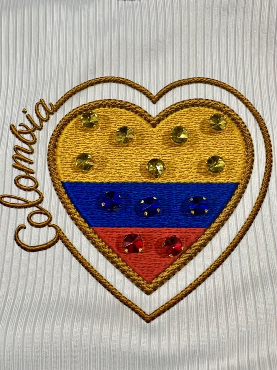 Tank top amor por Colombia